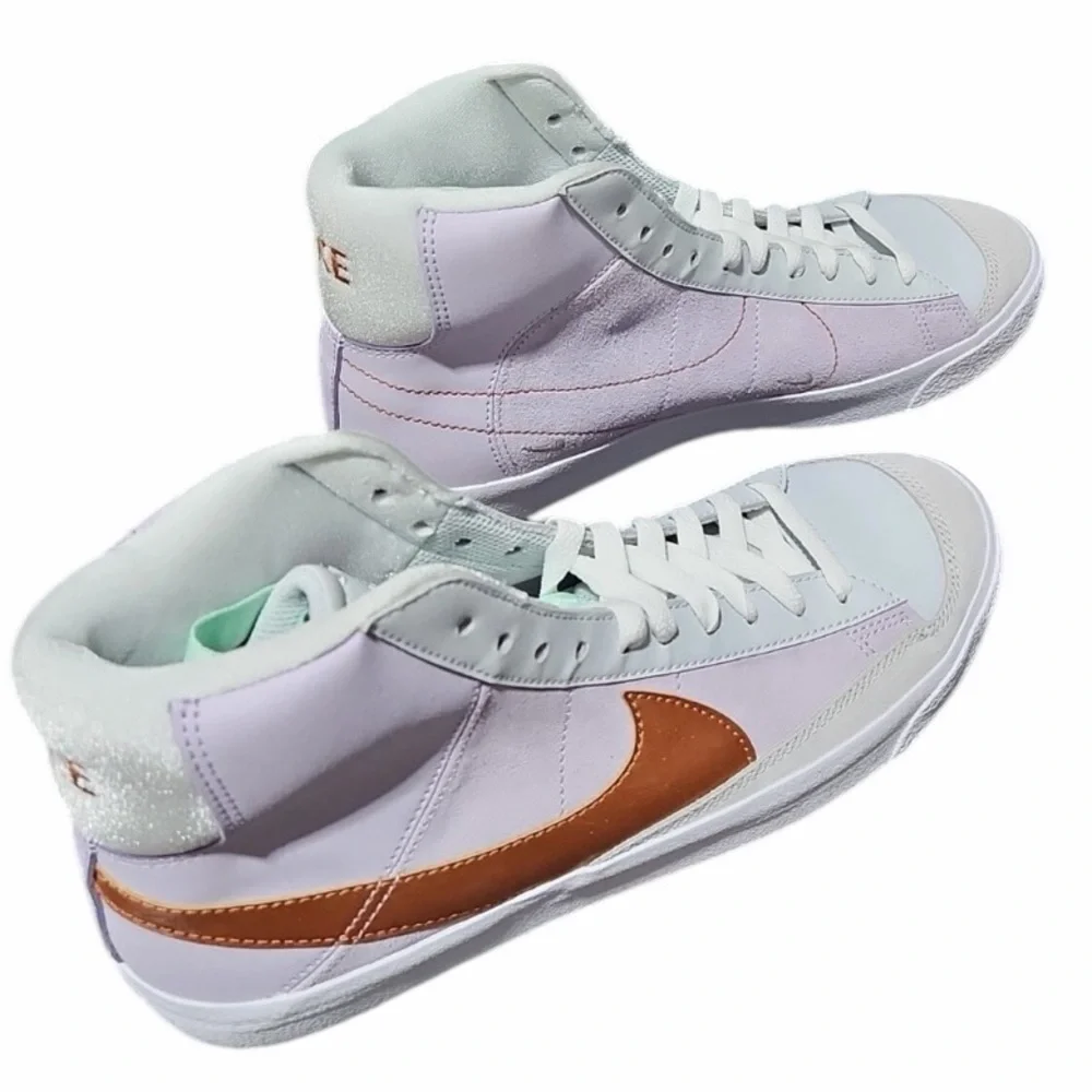 NIKE GS BLAZER MID '77 DANCE BARELY‎ GRAPE METALLIC COPPER boys 5.5 /women’s 7